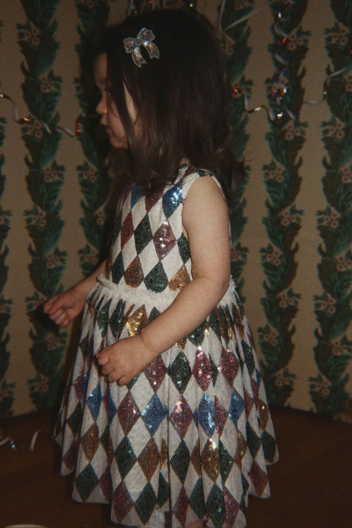Yvonne Harlekin Dress - Harlekin Sequin