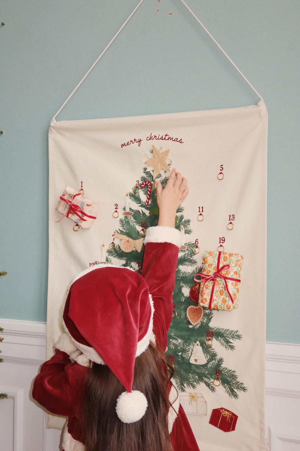Christmas Dress - Red Dahlia