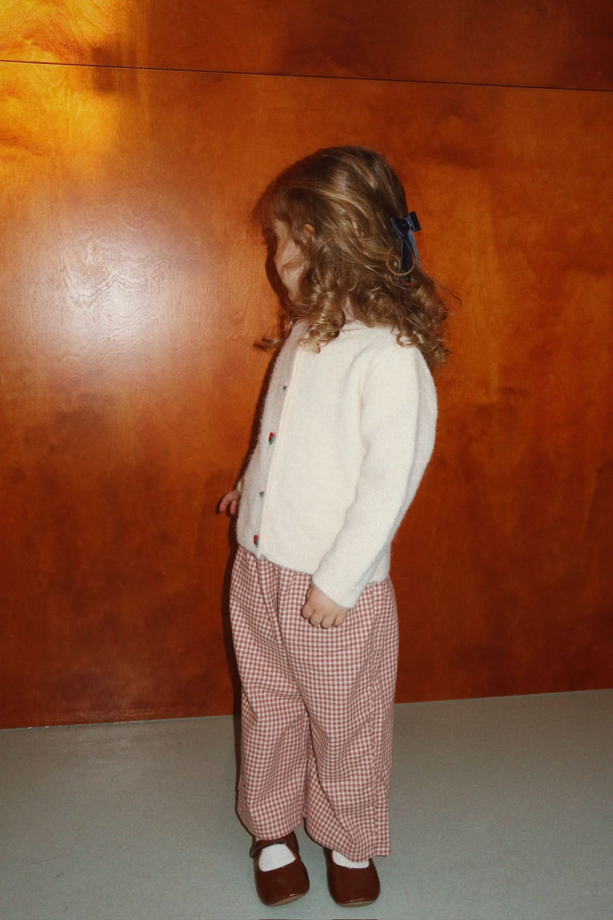 Foret Slit Pants - Canyon Check
