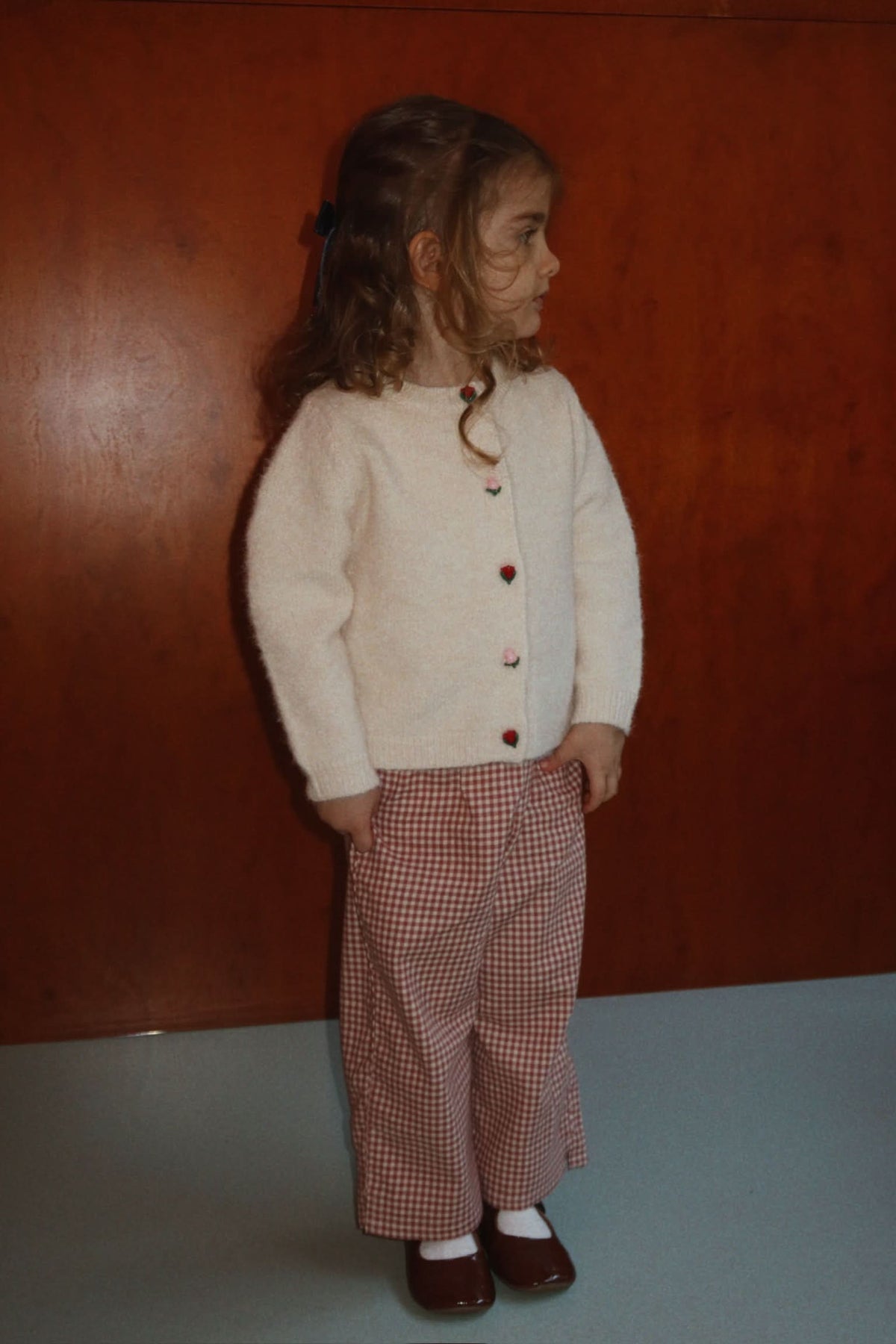 Foret Slit Pants - Canyon Check