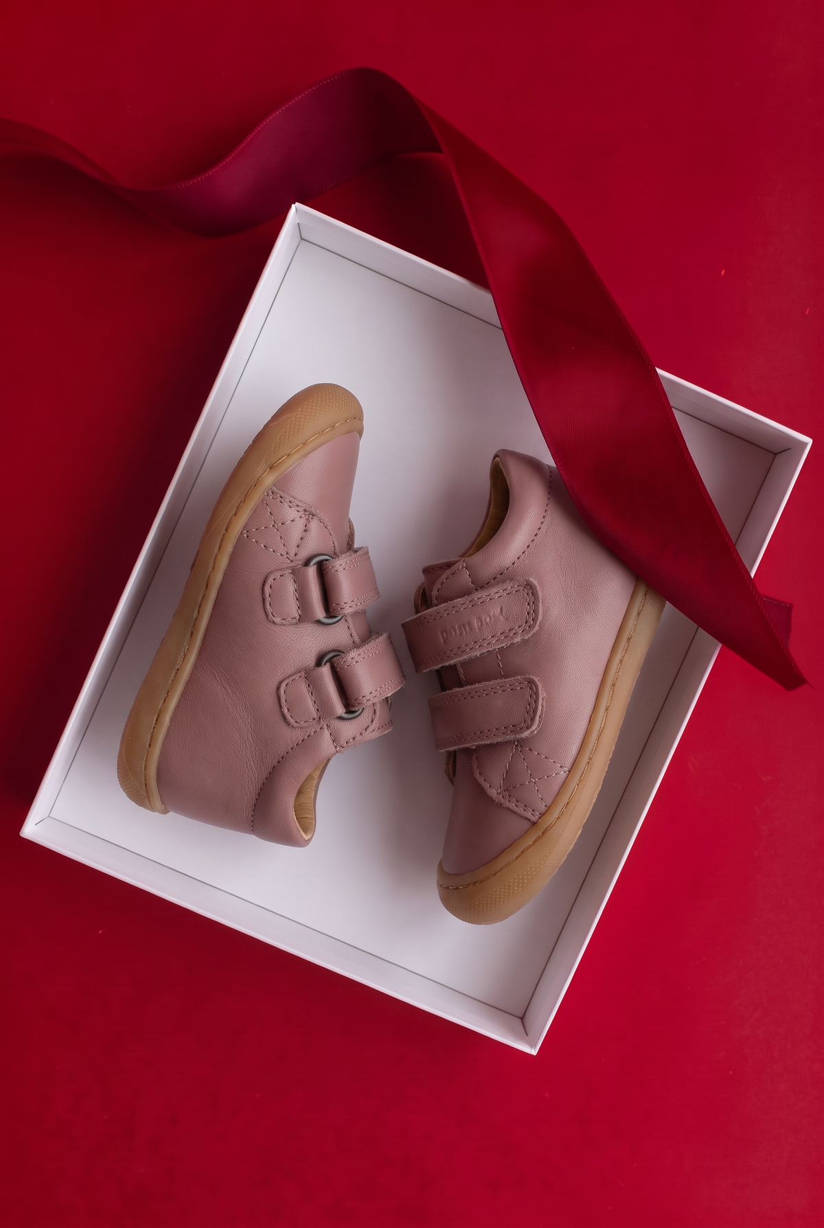 Pax Baby Shoe - Dark Rose