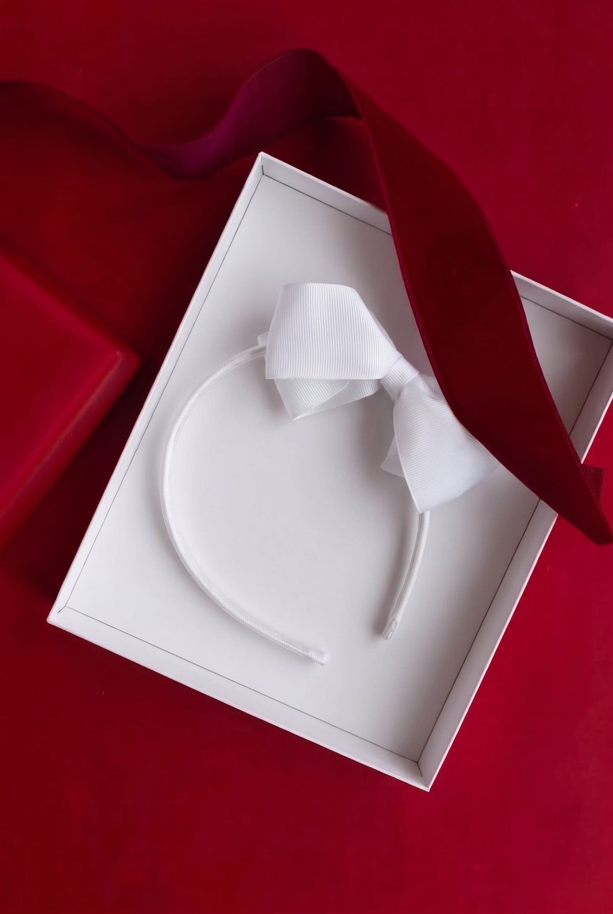 Hairbrace Bow - White