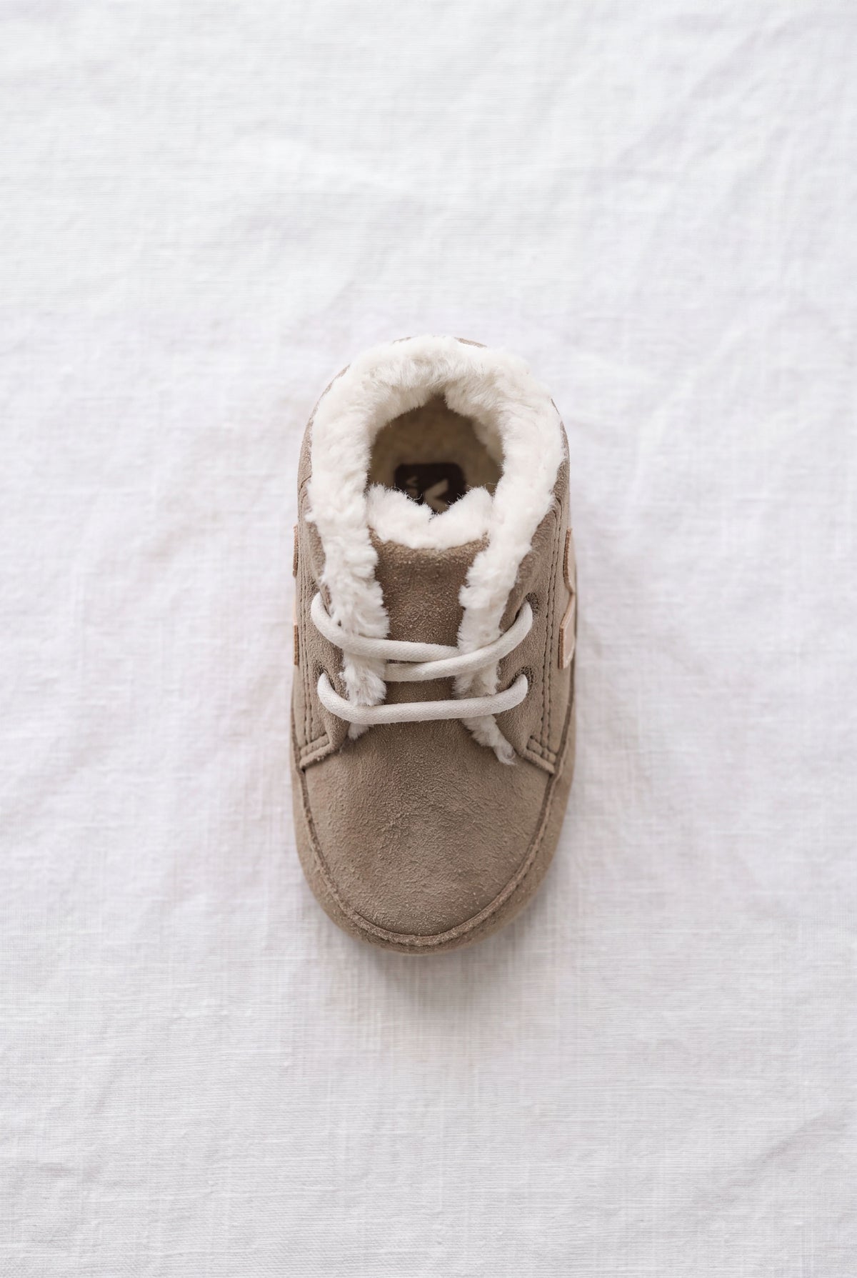 Bonpoint x Veja Baby Winter Suede - Dune/Platine