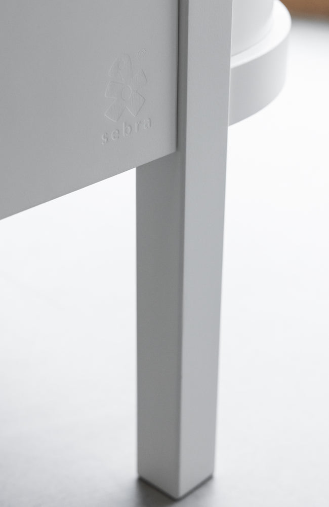 Sebra Bed Baby & Jr. - Classic White