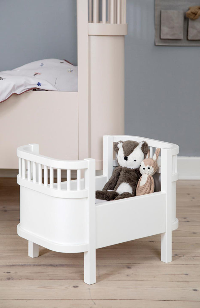 Doll’s Bed with mattress - Classic White