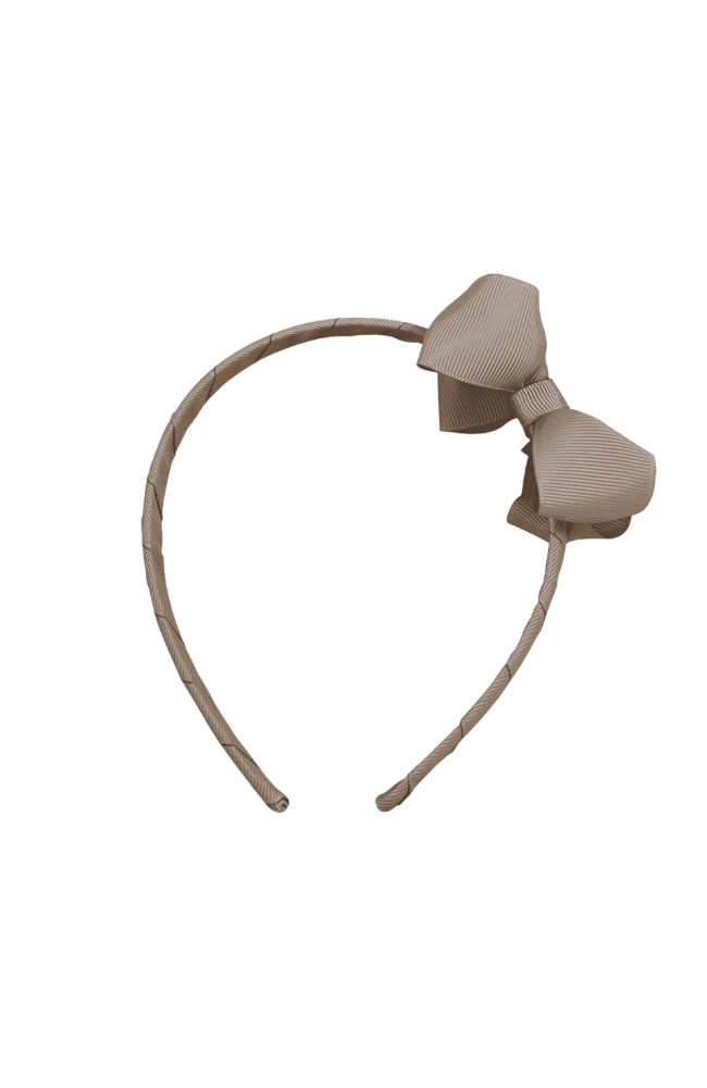 Hairbrace Bow - Chocolate Chip