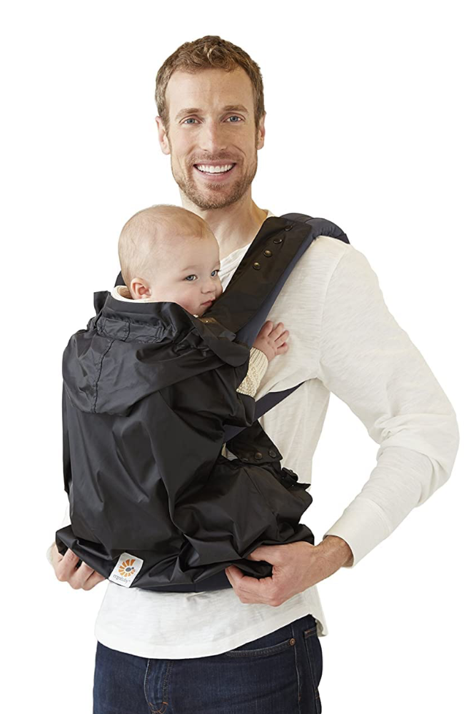 Rain & Wind Carrier Cover - Charcoal Black