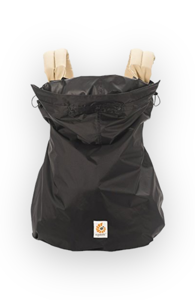 Rain & Wind Carrier Cover - Charcoal -  - Black