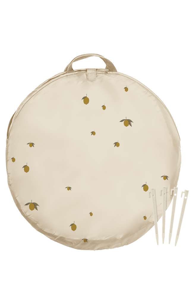 Mini Beach Tent Pop Up Shelter - Lemon