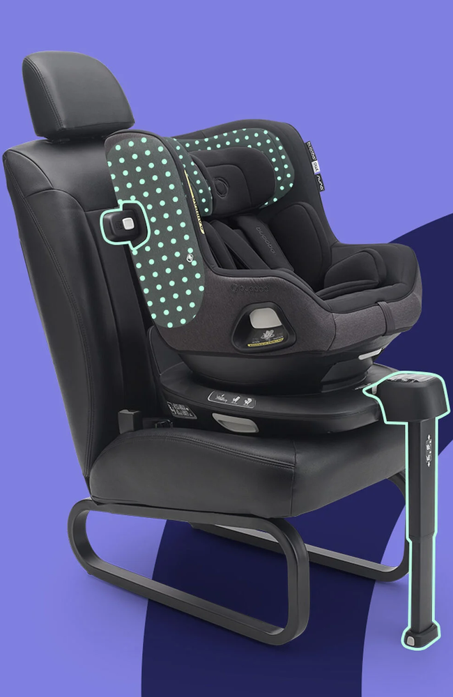 Owl by Nuna car seat - Mineral Washed Black