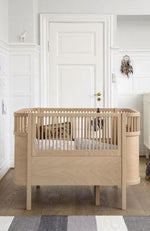 Sebra Bed Baby & Jr. - Wooden Edition