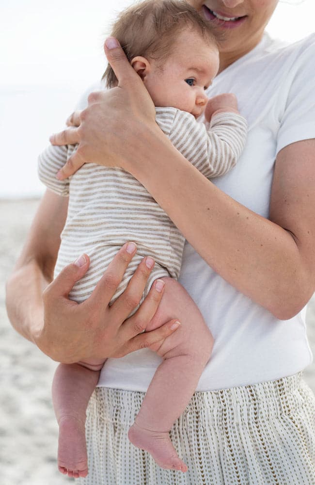 Newborn Wrap Body - Oat / Off White