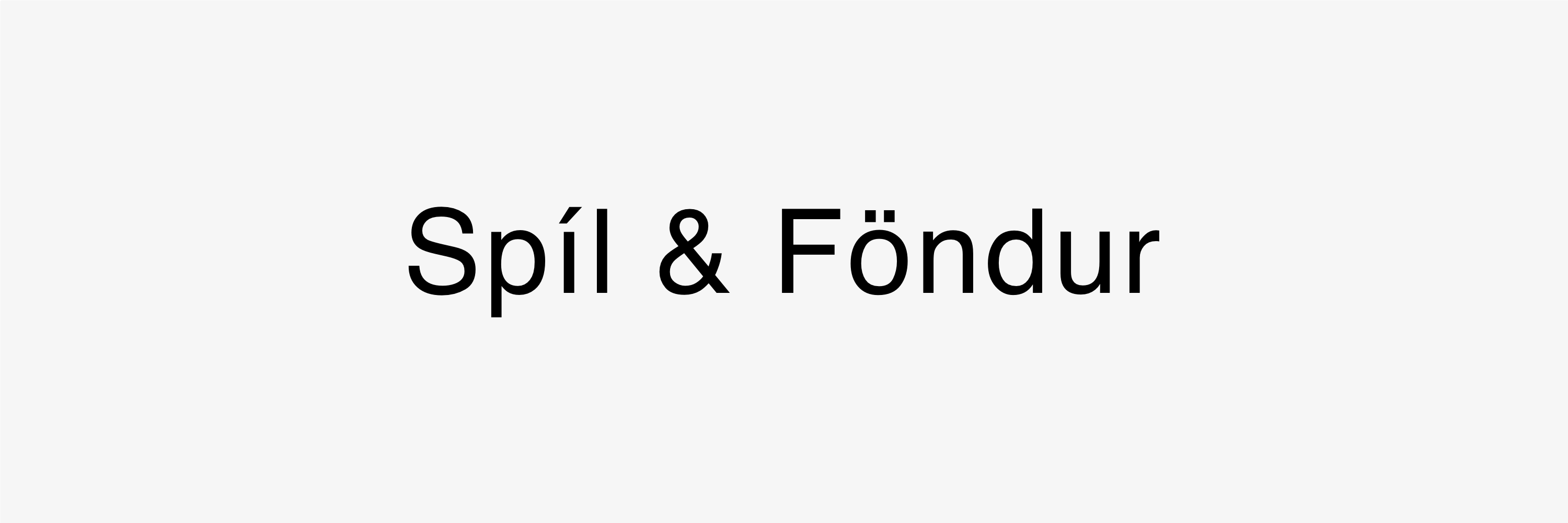 Spil & Föndur