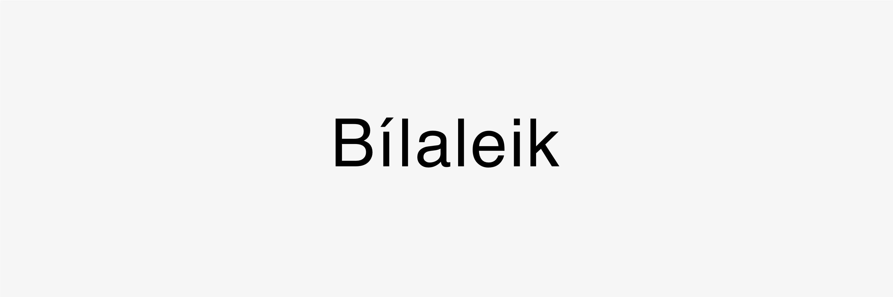 Bílaleik