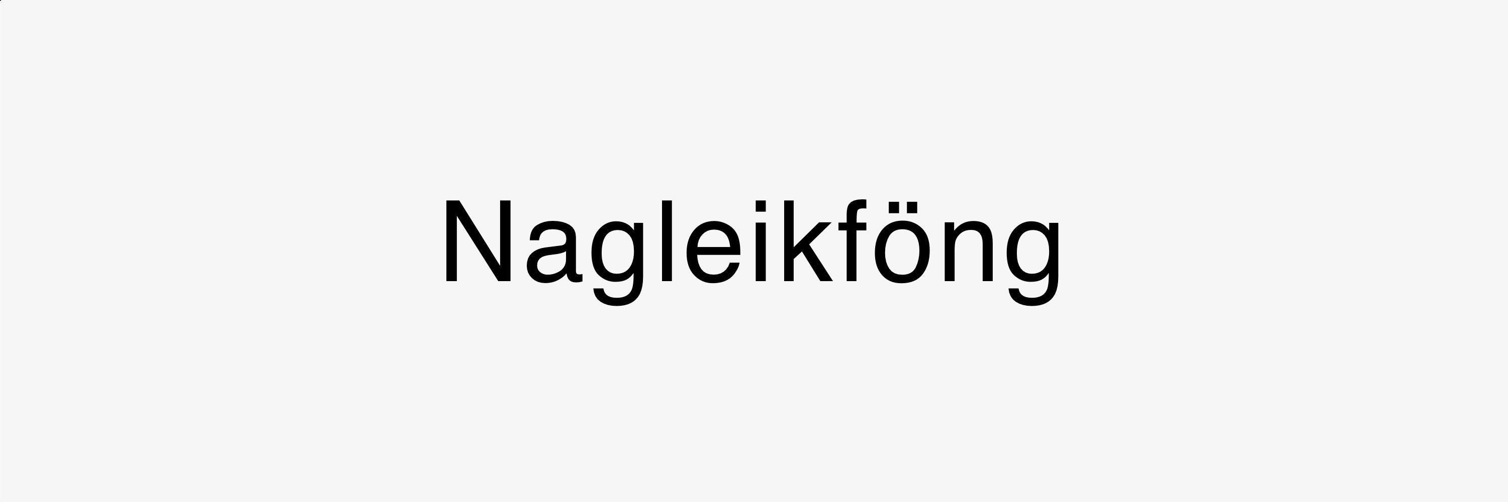 Nagleikföng / Hringlur