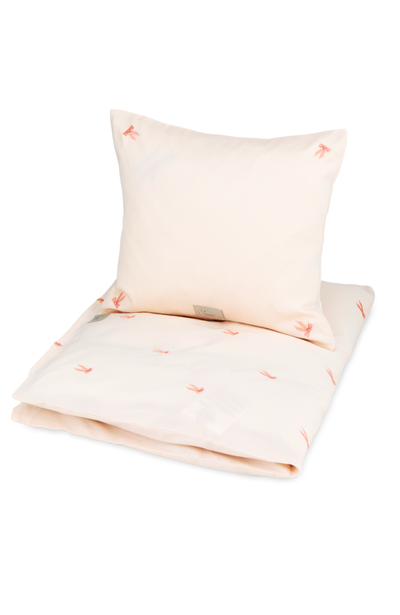 Embroidered Baby Bedding - Bows