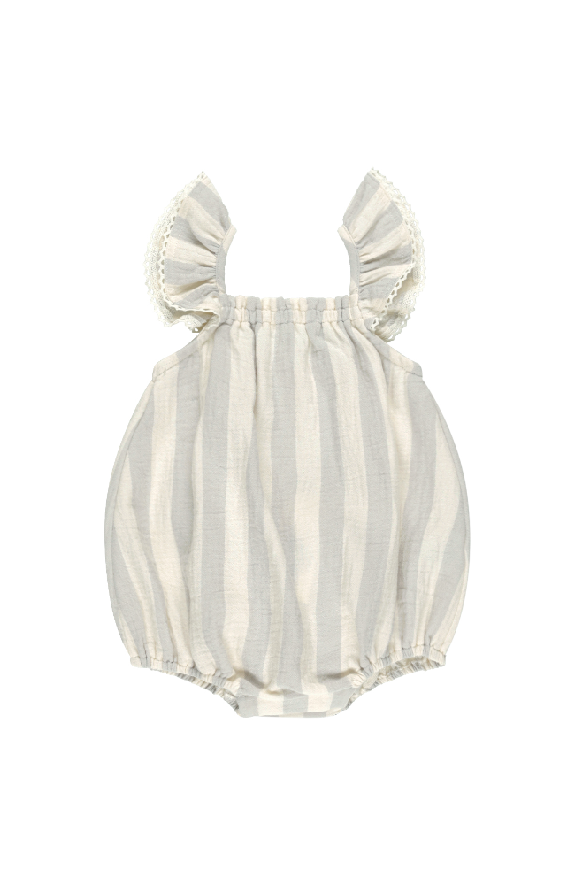 Bonnie Romper - Sky Stripe