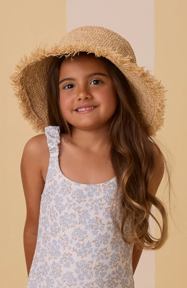 Straw Bucket Hat - Straw
