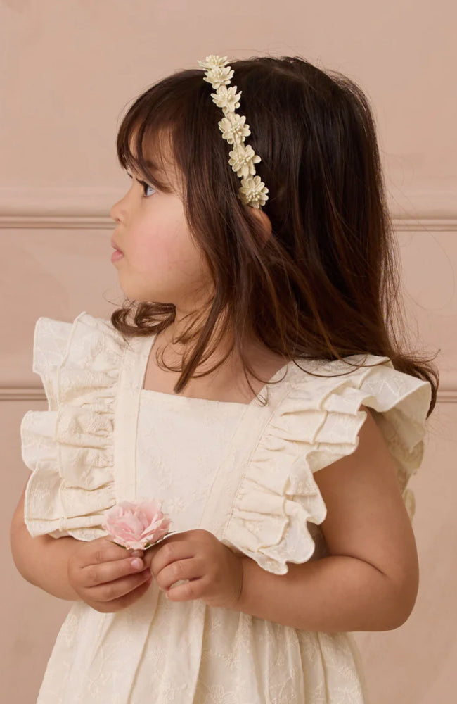 Floral Headband - Ivory