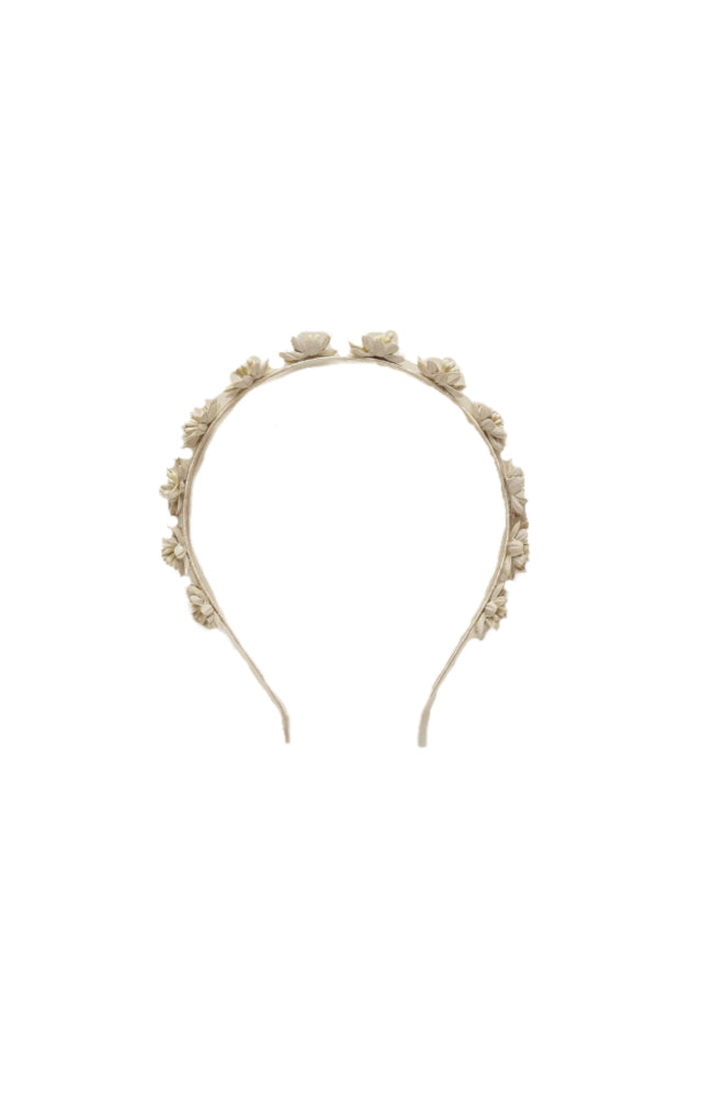 Floral Headband - Ivory