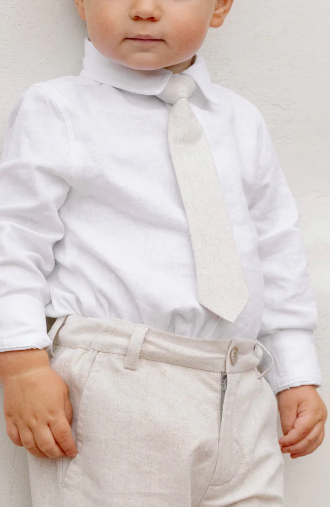 Skinny Tie - Linen