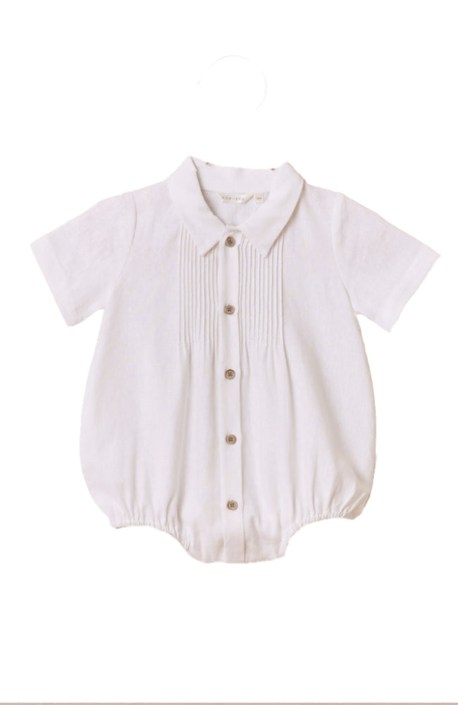Henry Romper - White