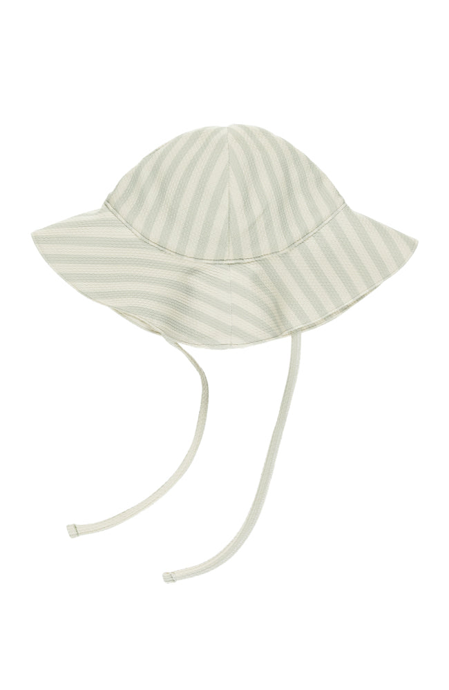 Sun Hat - Mint Stripe