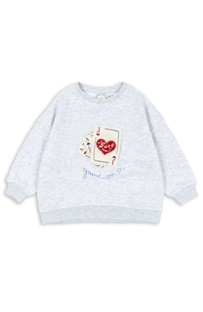RHW X KS Jack Sweat - Light Grey Melange