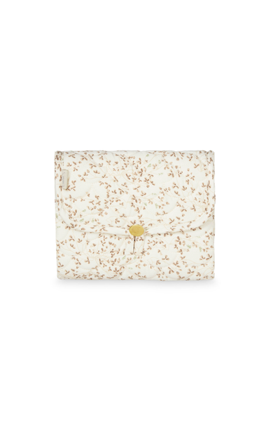 Changing Mat Quilted - Lierre/Almond