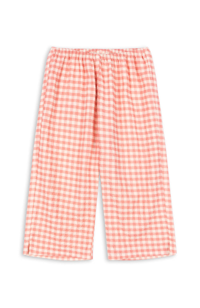 RHW X KS Bella Pants - Peach Blossom Check