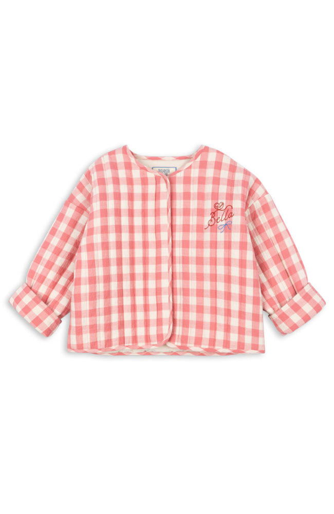 RHW X KS Bella Jacket - Peach Blossom Check