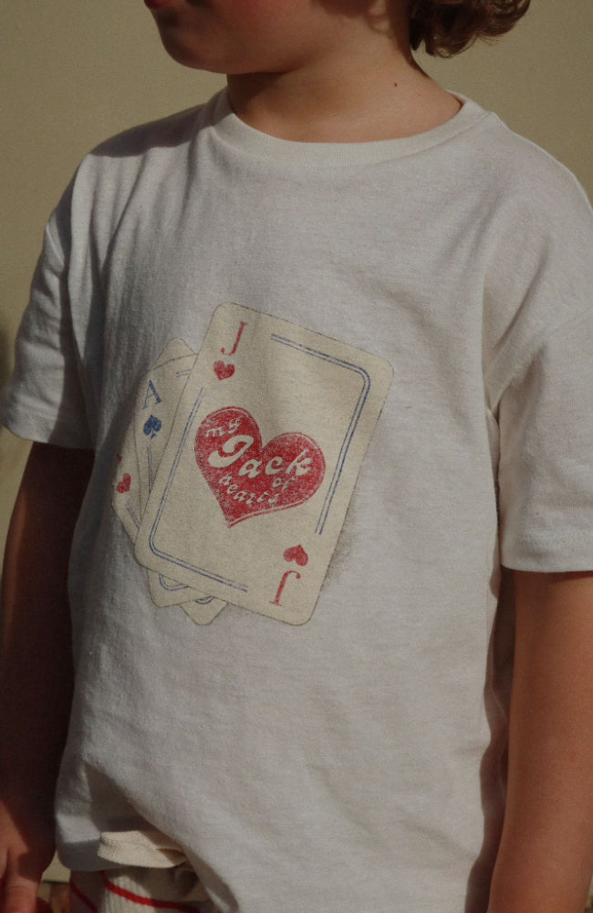 RHW X KS Jack Tee - Antique White
