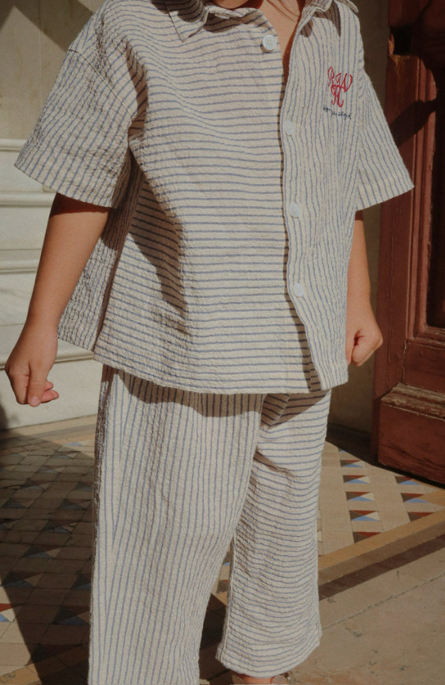 RHW X KS Duo Pants - Stripe Blue