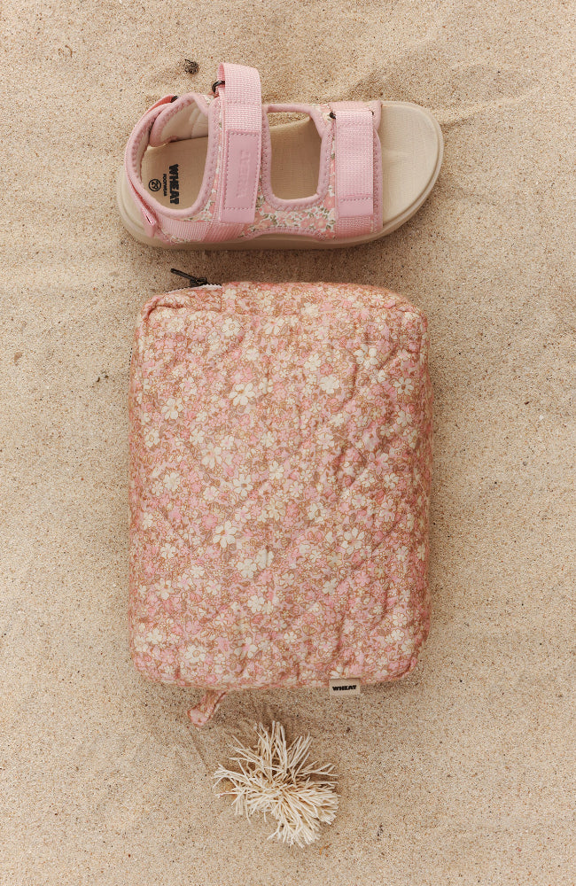 Toiletry Bag Large Ziggi - Rose Flower Meadow