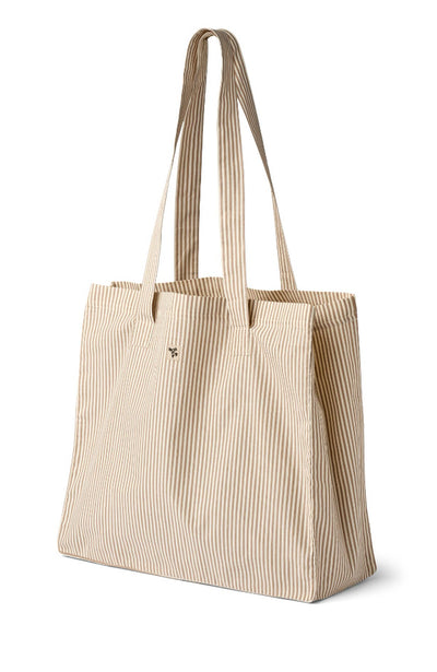 Shopper Ville - Cappucino Stripe