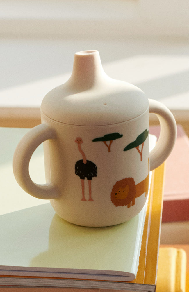 Neil Sippy Cup - Safari Sandy Mix