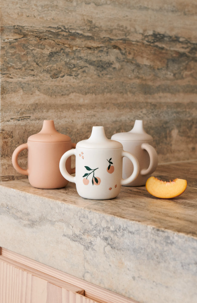 Neil Sippy Cup - Peach / Sea shell