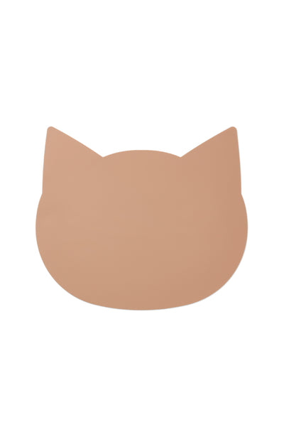 Aura Cat Placemat - Dark Rose
