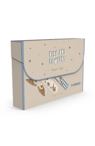 Kiss And Comfort Bandages - Blue Mix