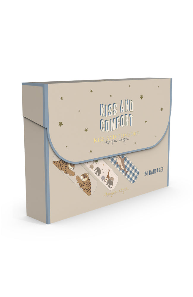 Kiss And Comfort Bandages - Blue Mix