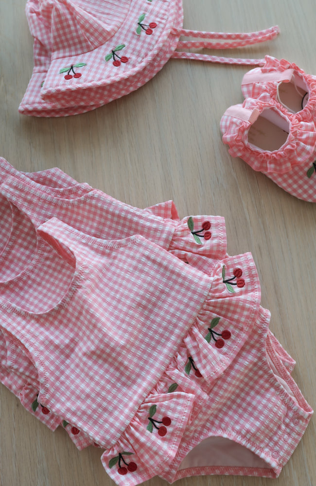 Soline Swim Hat - Geranium Pink