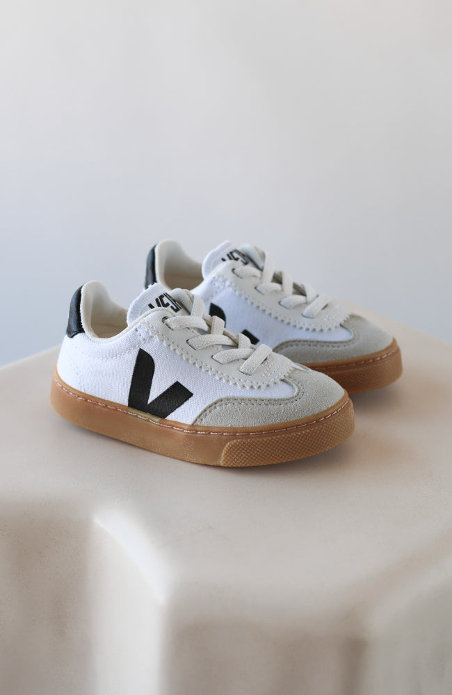 Volley Canvas - White/Black