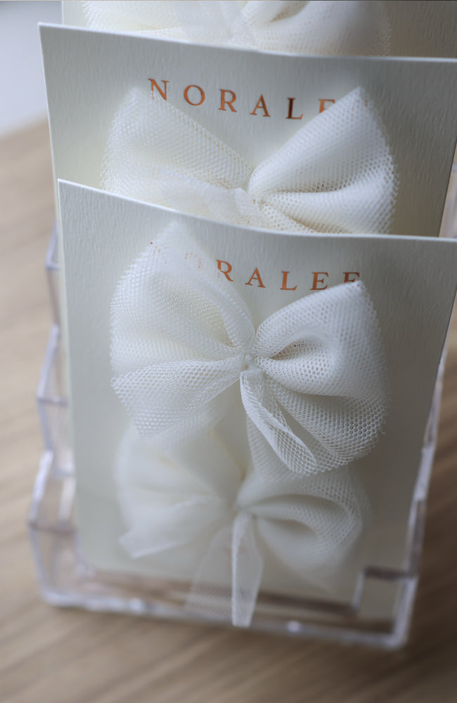 Everly Bow - Ivory