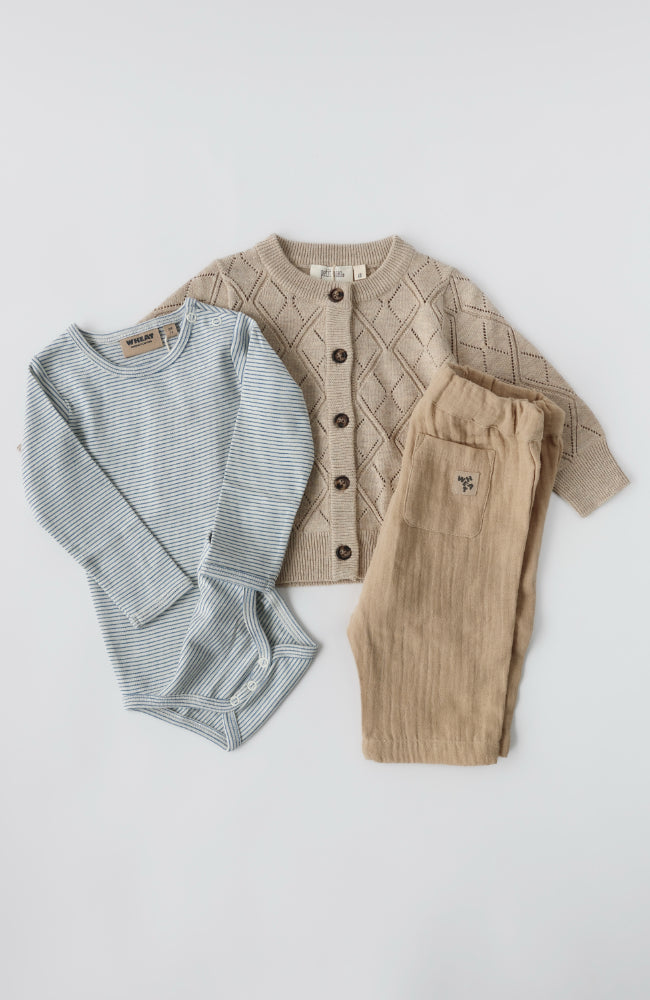Body L/S Berti - Blue Stripe