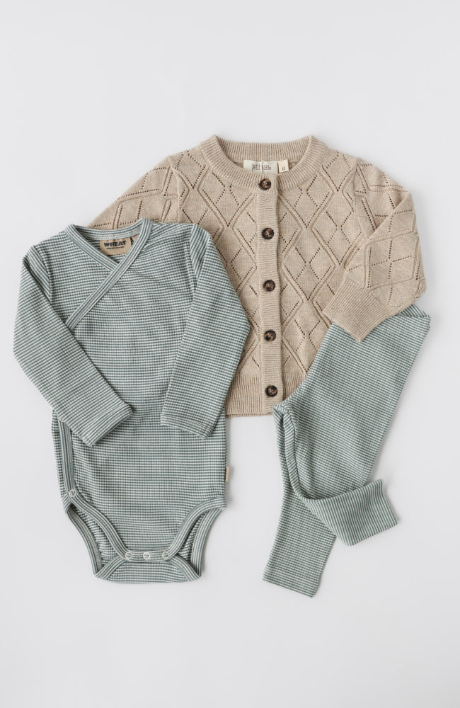 Body Wraparound L/S Phil - Stormy Sea Stripe