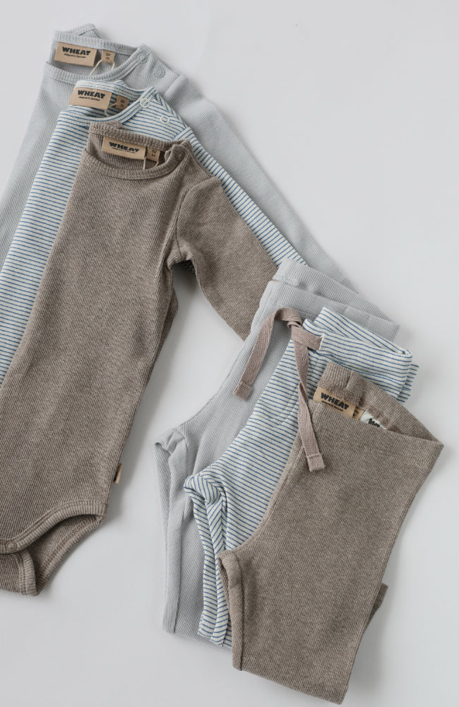 Rib Baby Leggings Maddy - Soft Blue st.56-92