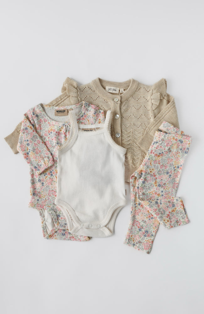 Body L/S Elmine - Bright Flowers