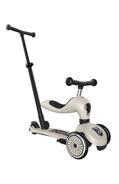 Highwaykick 1 Push&Go evolutionary scooter - Ash