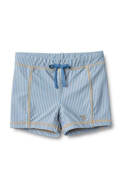 Swim Shorts Ulrik - Blue Swim Stripe