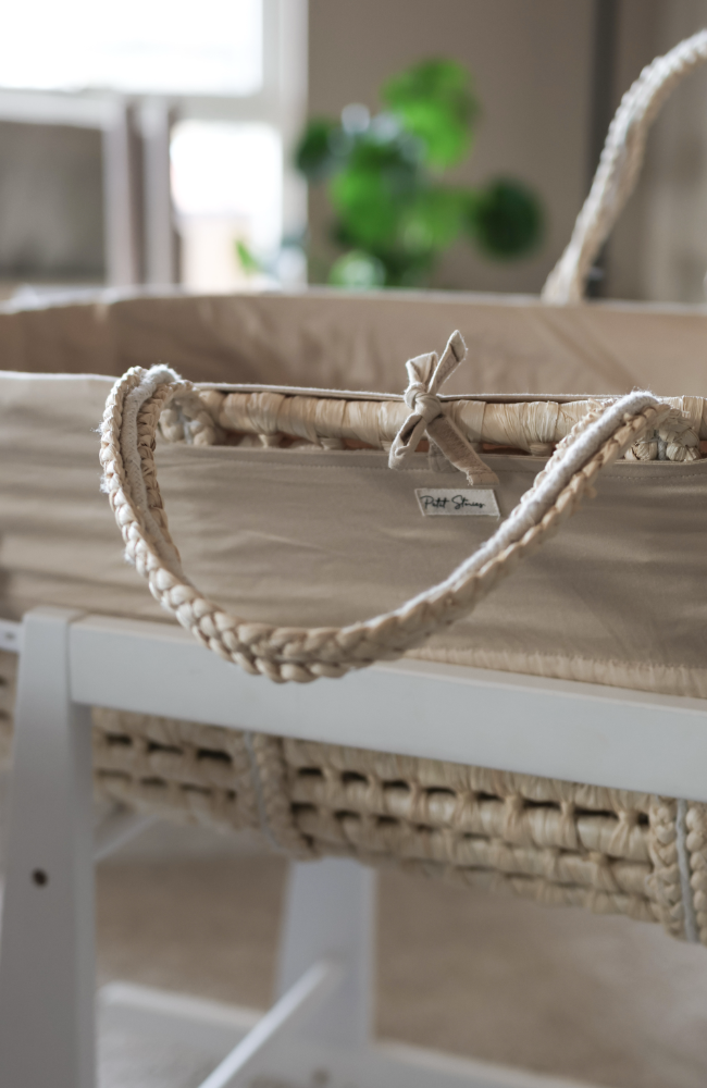 Muslin Moses Bedding - Oat